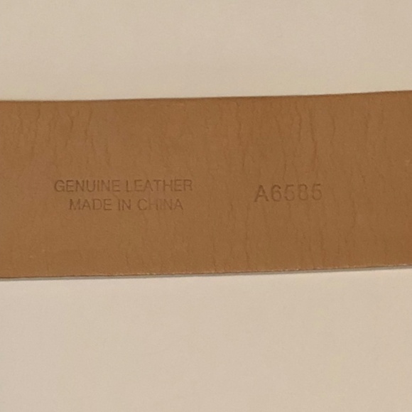 J. Crew White Genuine Leather Belt - Picture 7 of 7
